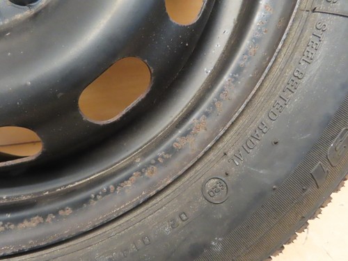 2010 Ford Fiesta Titanium MK7 5 DR - Steel Spare Wheel 175/65/14 - Picture 5 of 9