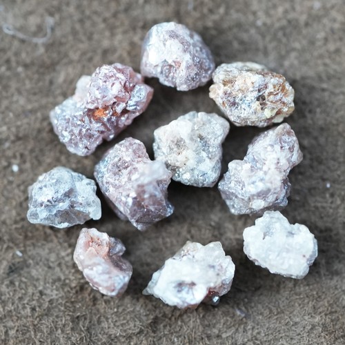 1.00 CT 4PCS Brownish Rough Diamond Loose Natural Raw Diamond 4 To 5 MM - Picture 6 of 8
