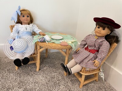 PleasantCompany Samantha Nellie American Girl Dolls with Bed