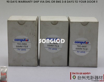 CCD CAMERA LENS computar  -M55 TELECENTRIC 55/2.8 (90 DAYS WARRANTY   DHL) #A6-2