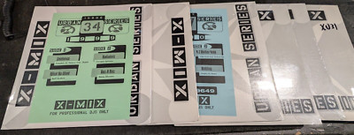 X-mix Urban Series Vinyl Remix Records Volumes 31, 33, 34, 35, 37, and 39 Sealed