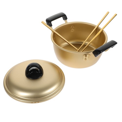 Korean Noodle Pot Ramen Noodles Stockpot Kitchen Stew Pot Soup Pot with Lid