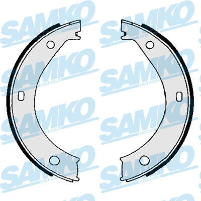 SAMKO 84690 Brake Shoe Set, parking brake for ALPINA,BMW,MASERATI,WIESMANN