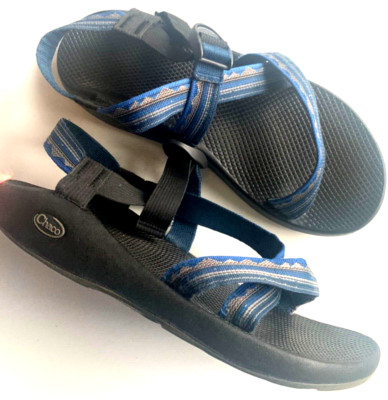CHACO Sandals Mens 13 STRAPPY Vibram Black Hiking Slingback  display picture 1