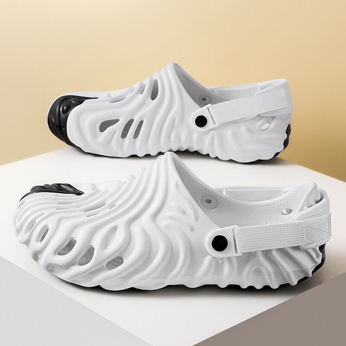 Summer men's sandals breathable hole shoes couple casual beach shoes - Picture 1 of 16