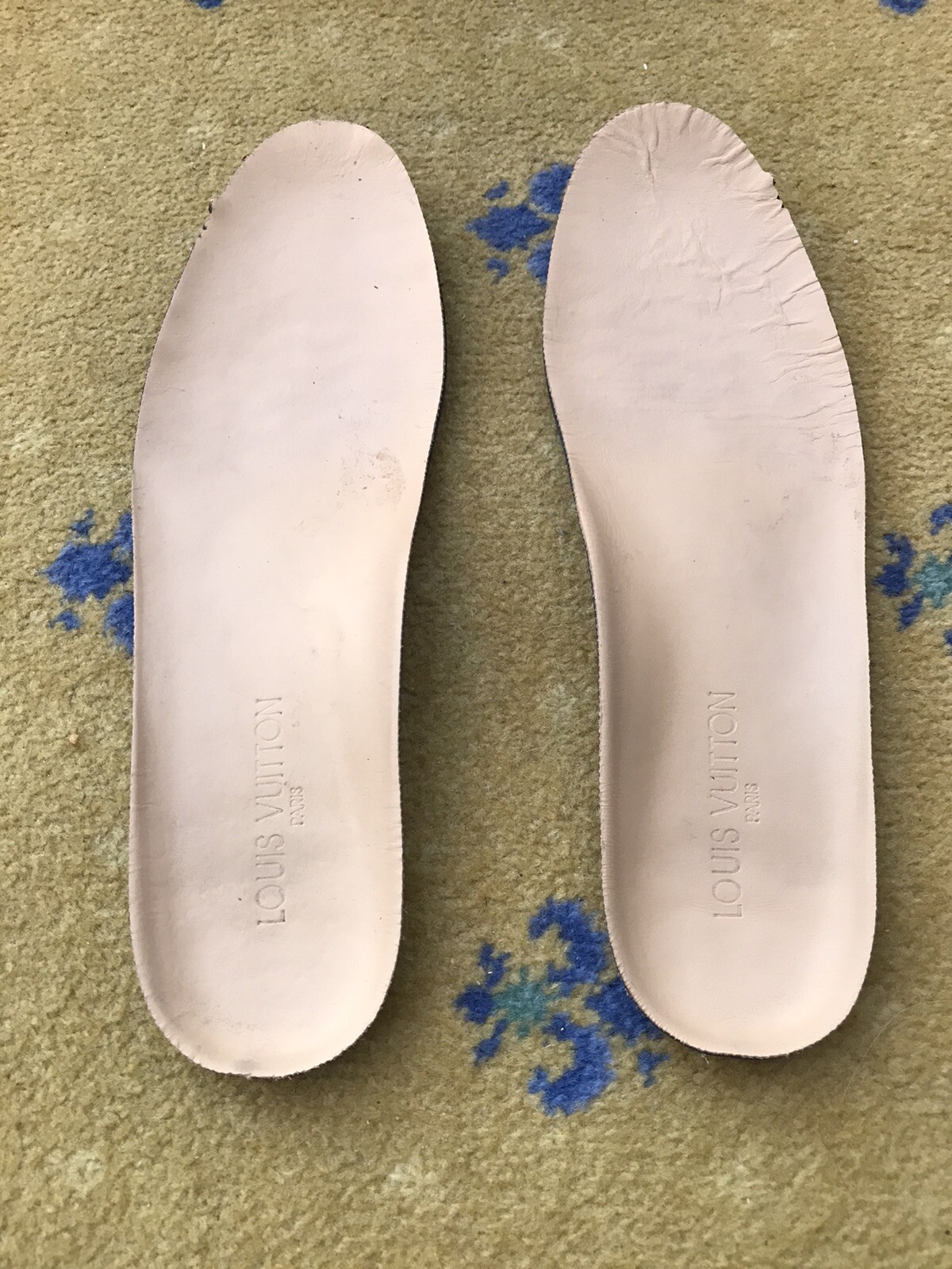 Louis Vuitton Trainers Sneaker Shoes Tan Brown Leather Mens UK 9 US 10 EU 43 thumbnail 14