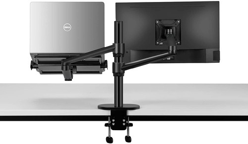 Thingy Club Dual Arm Monitor & Laptop Mount, Desk Mount Stand - Picture 9 of 19