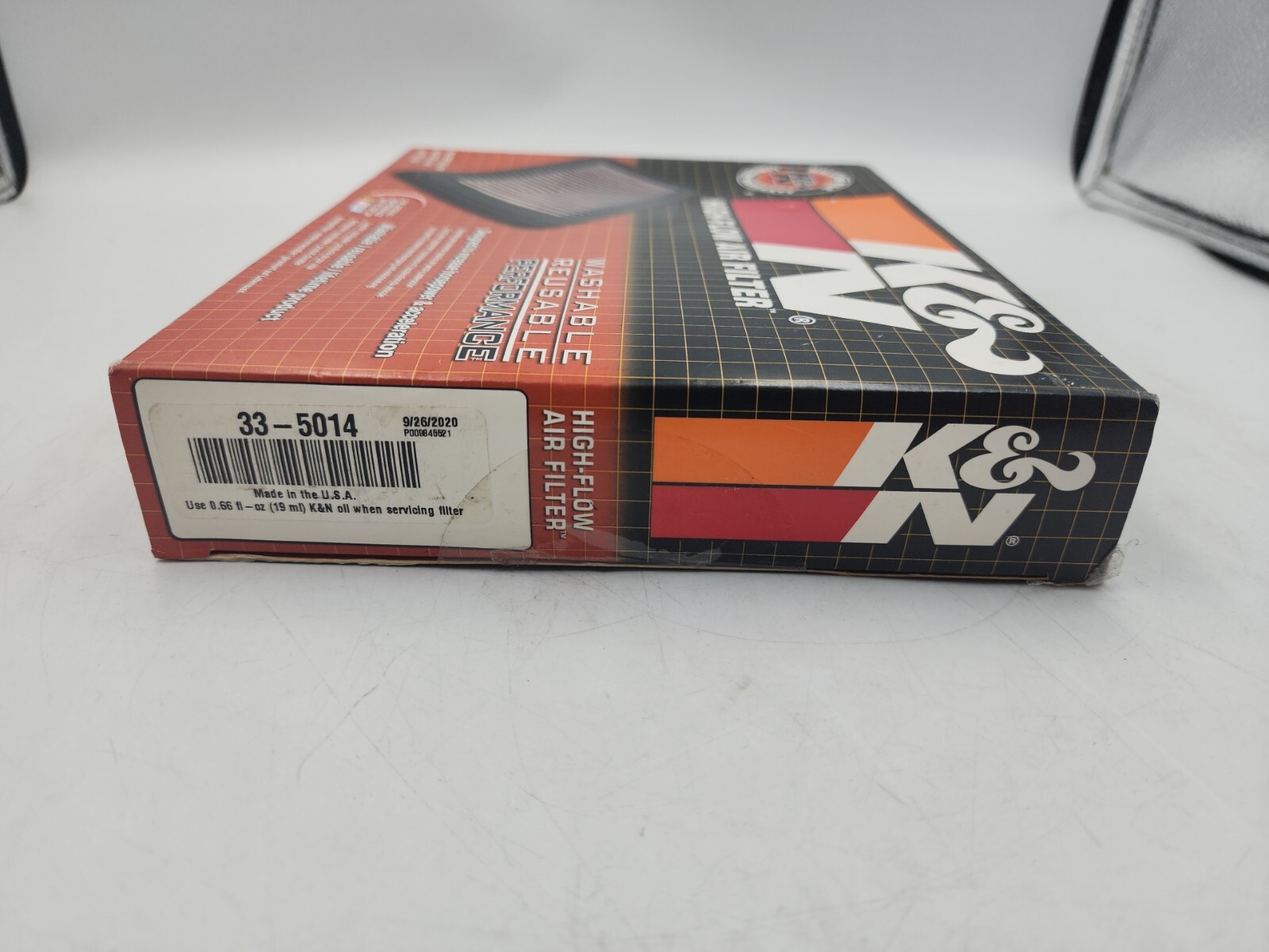 K&N Air Filter Washable Reusable For 20142019 Infiniti Q50 3.5L 3.7L