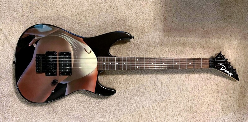 Vintage 80's Dean Derri-Air Guitar - Very Rare & Hard to Find Piece of Ass : )~