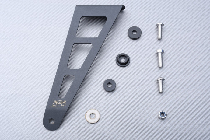 Patte fixation pot échappement acier YAMAHA YZF R6 pour supprimer les vibrations