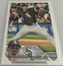 2023 Topps Baseball Series 1 Davis Martin Chicago White Sox Rookie #188
