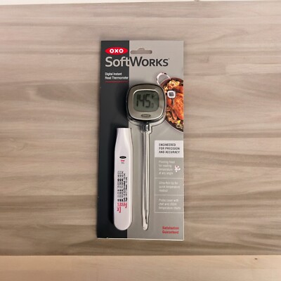 OXO Softworks Digital Display Instant Read Stainless Steel Food Thermometer
