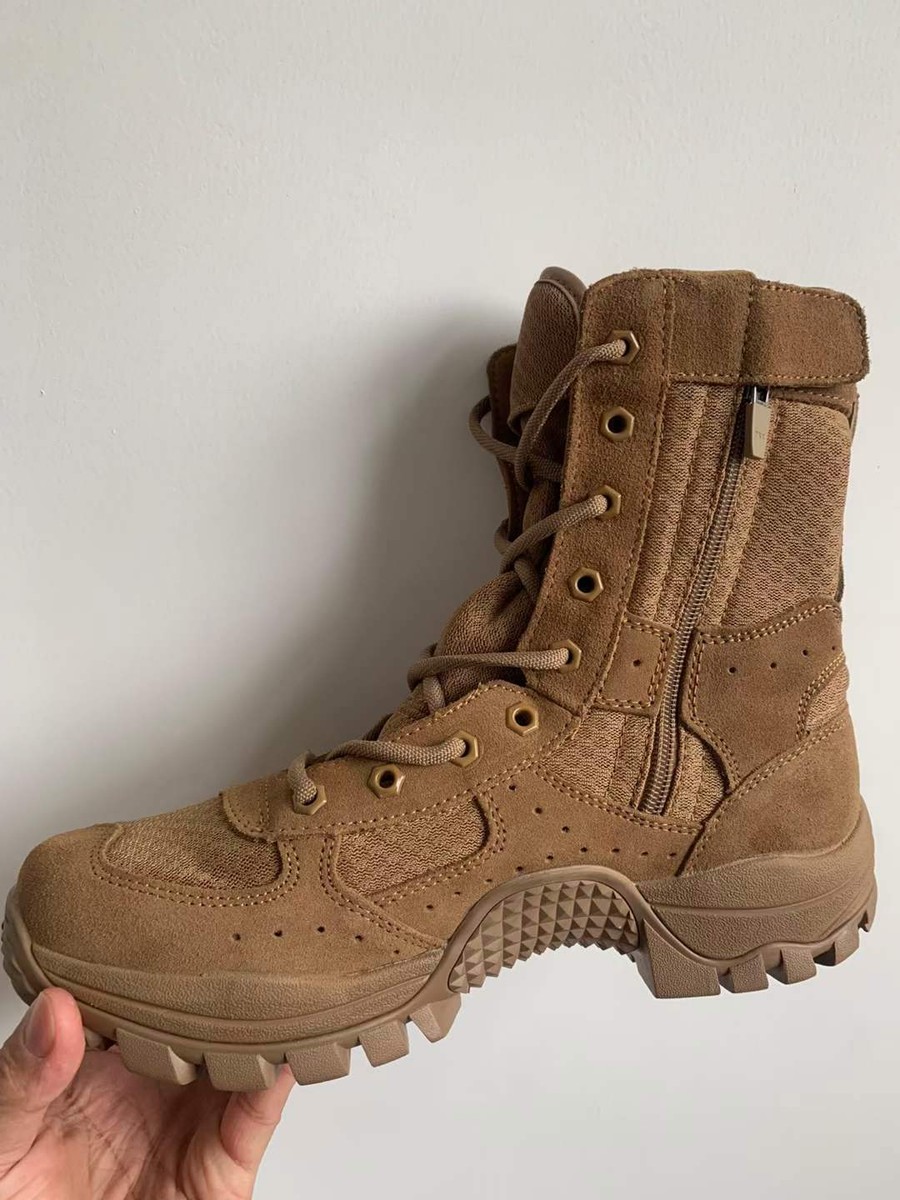 New Type 21 Chinese PLA Army Military Combat Boots Brown | eBay display picture 3