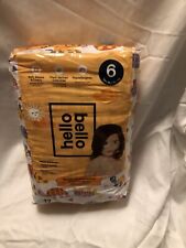 NEW Hello Bello Diapers, 17 Count, Size 6 35 lbs Hypoallergenic SKU WR33