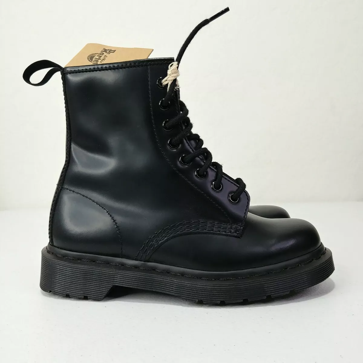 1460 mono cheap smooth black