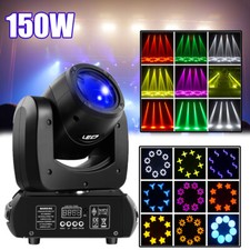 150W LED Moving Head Light Gobo RGBW Beam DMX Disco Party Dj Stage Lighting