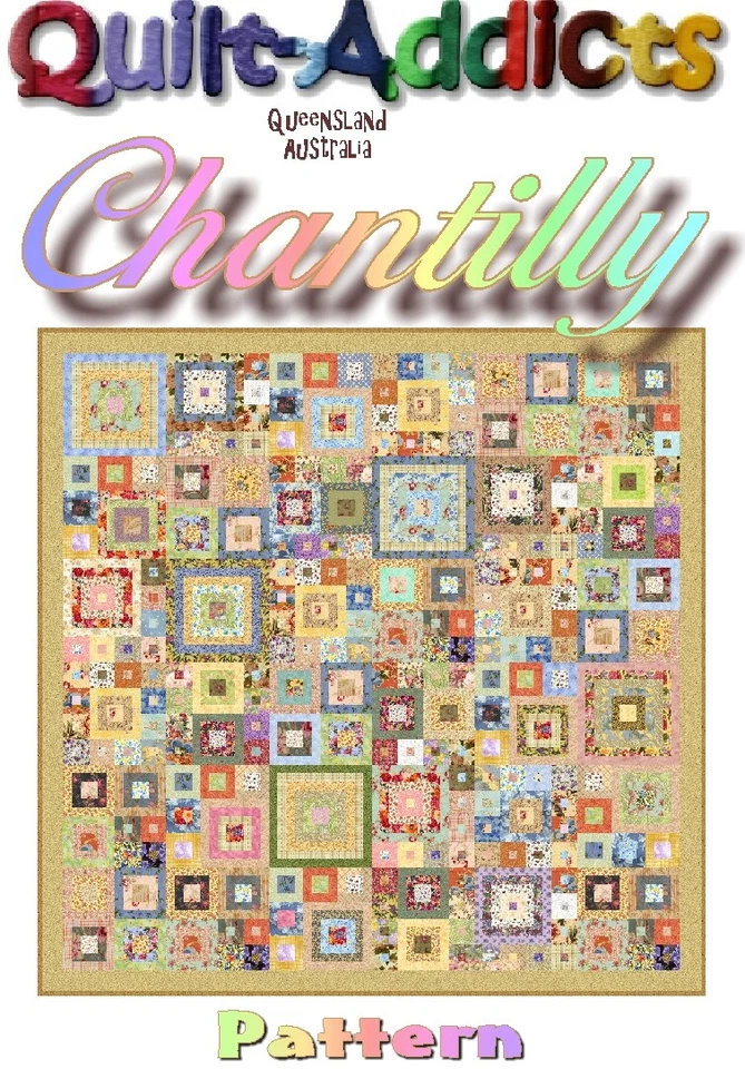 CHANTILLY - Shabby Pre-cut Quilt Kit - All Sizes - by Quilt-Addicts - USA only — 第 3/4 张图片