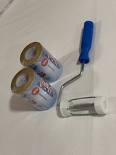 Lynx Sticky Roll Clean 20m Refill X2 + Industrial L Shape Handle- PRO Quality.