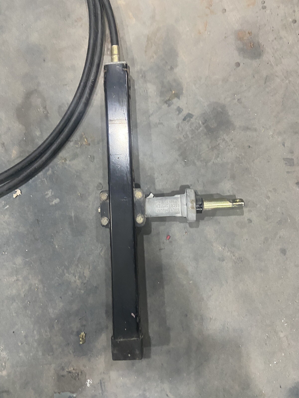 Teleflex Back Mount Rack Helm Sh5210 Single/dual 3950210 for sale ...