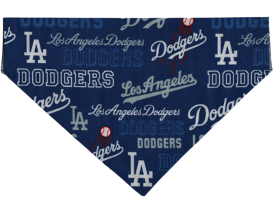LA DODGERS Dog Bandana Los Angeles Dodgers Pet Scarf 4 Sizes