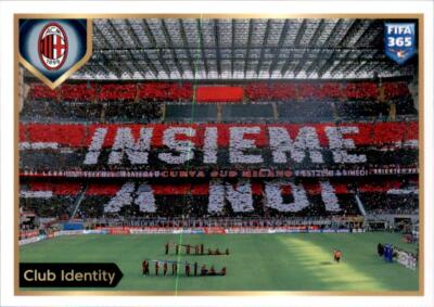 Panini Fifa 365 2023 Sticker 324 Club Identity AC Mailand
