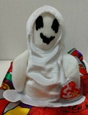 Ty Beanie Babies Sheets the ghost, 1999, Mint w/ Mint Tag Approx 7 inches flat