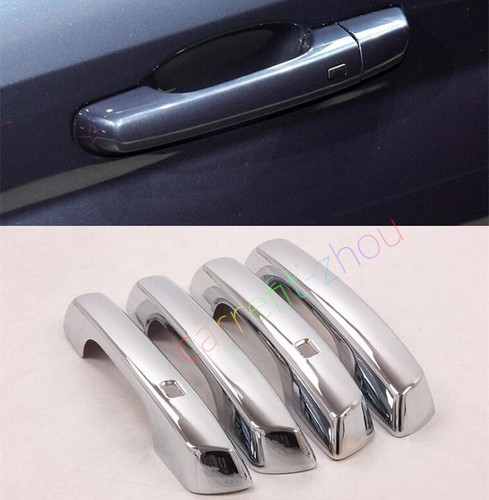 4PCS For Hyundai Venue 2020- 2023 Chrome ABS Car Door Handle Cover Molding Trim - Picture 2 of 5
