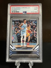 2019-20 Panini Chronicles Playbook Purple Ja Morant /49 PSA 9 (RC)