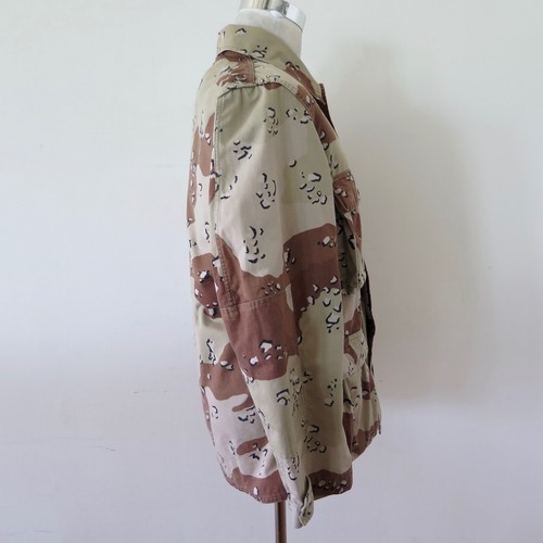 VINTAGE US ARMY JACKET CHOCOLATE CHIP DESERT CAMOUFLAGE 1984 SMALL IRAN IRAQ - Picture 3 of 6