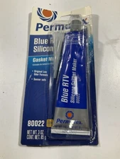 Permatex 80022 BLUE RTV Sensor-Safe Silicone Gasket Maker Sealer, 3 OZ