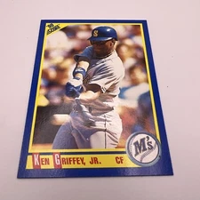 KEN GRIFFEY JR Rookie Score BLUE DOT ERROR Card Mariners￼ 1990 Excellent Cond.
