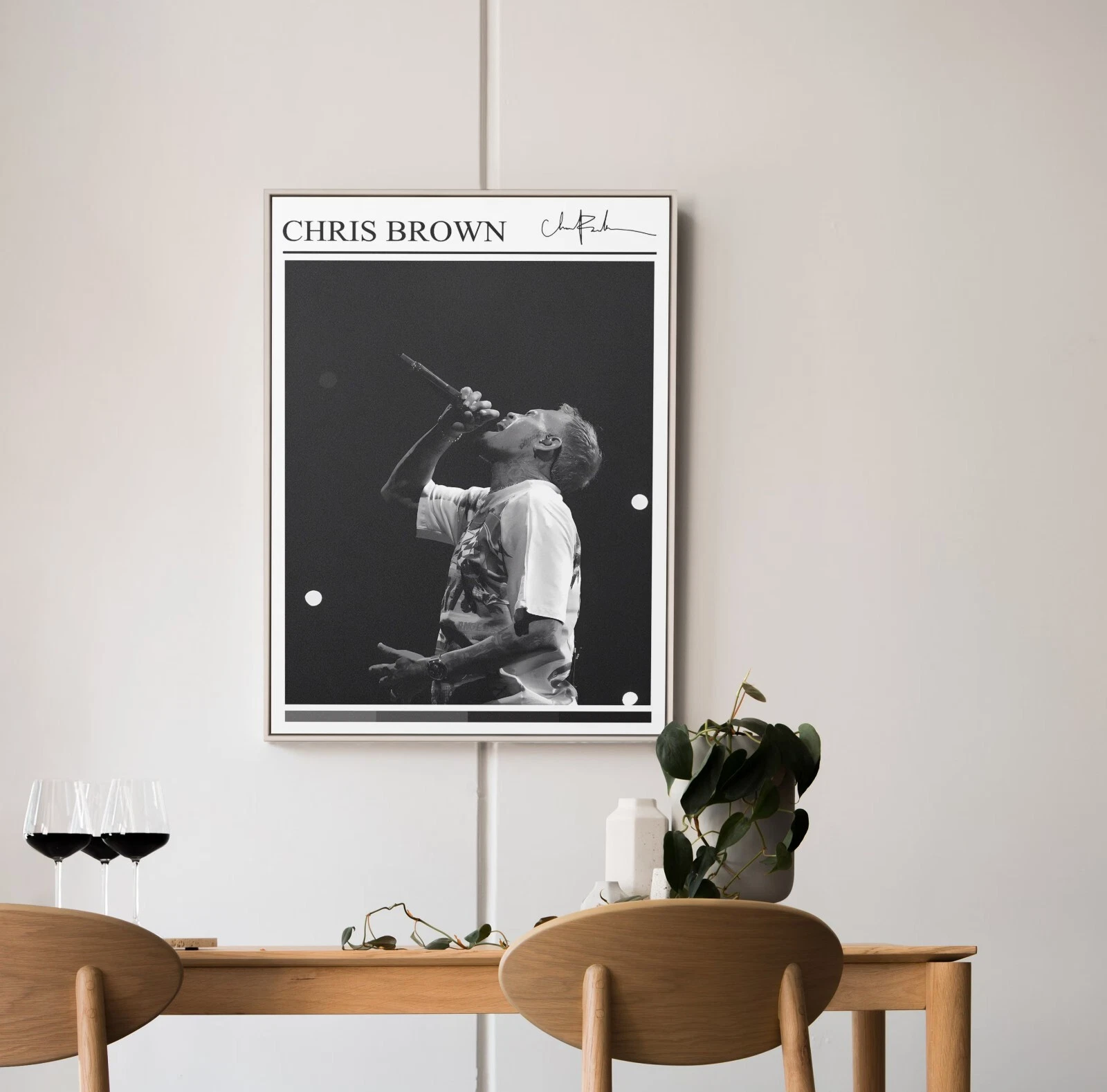 Chris Brown Breezy Bowl 2025 Poster, Printable Wall Art, Fan Art