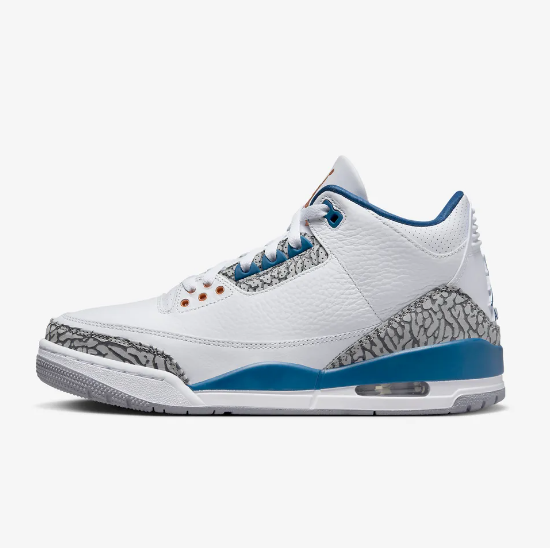 Nike Air Jordan 3 Retro Wizards True Blue Metallic Copper Nike Air Jordan 3 Retro Wizards True Blue Metallic Copper