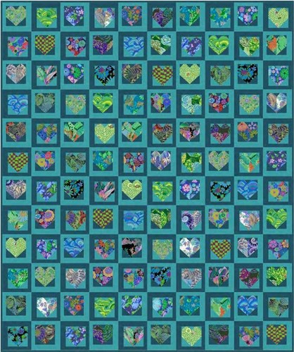 Free Spirit - Kaffe Fassett Collective August 2024 - Jungle - Lavender - Picture 7 of 8