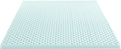 Egg Crate Memory Foam Mattress Topper Cooling Gel Infused Pad 4" 3" 2" 1.5 Inch - Picture 8 of 18