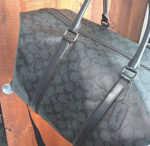coach weekender duffle bag