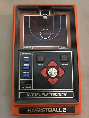 mattel electronics basketball 2