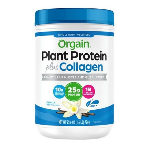 Proteína vegetal más colágeno vainilla frijol 25,6 OZ - Imagen 1 de 1