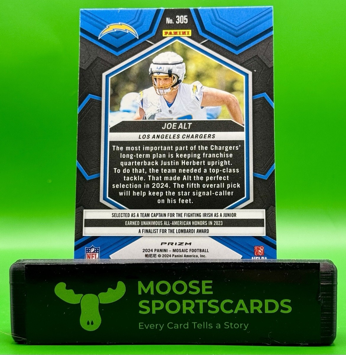 RC Yoshiii レアカード 2024 Panini Mosaic Football Joe Alt Blue Reactive Mosaic RC | eBay