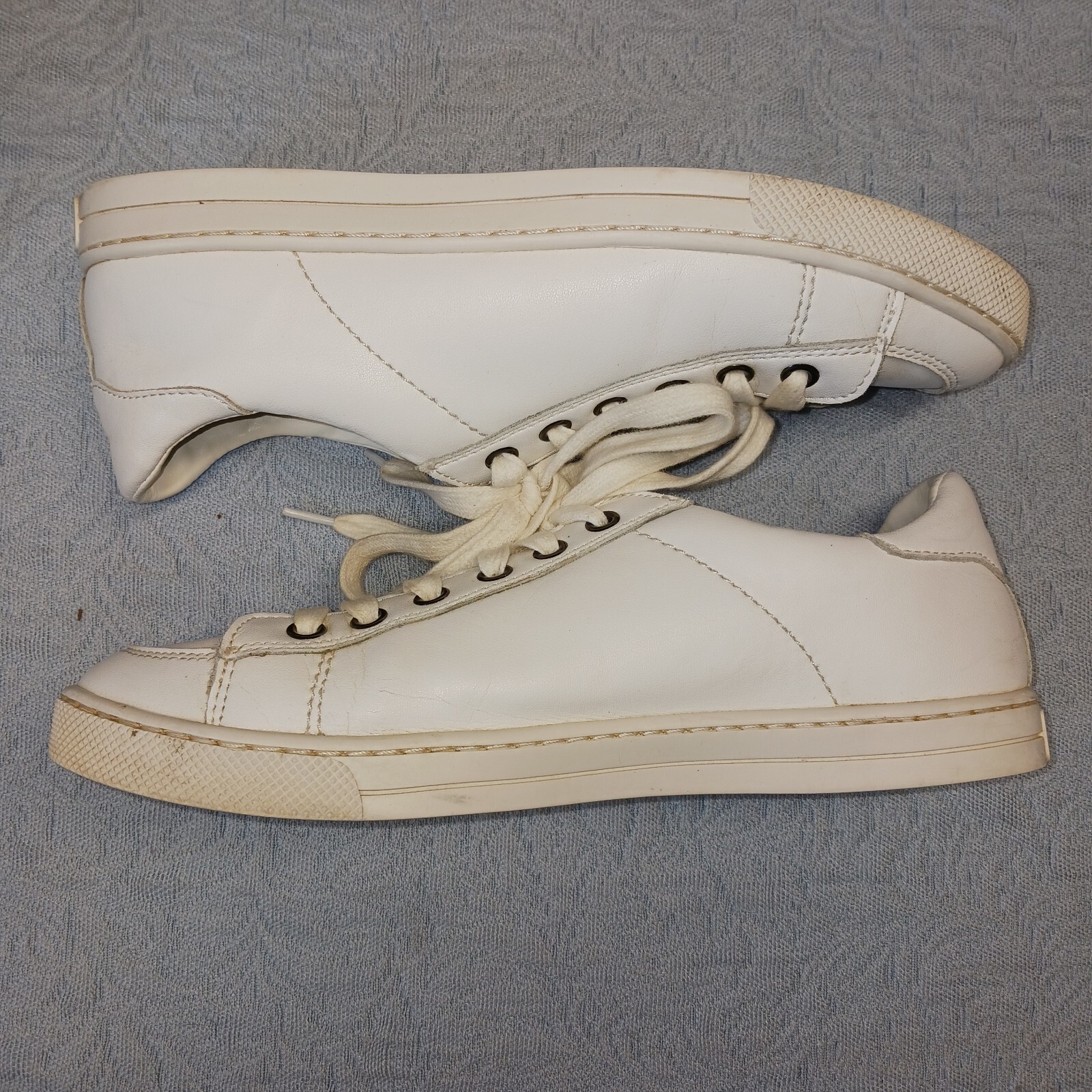 Coach Porter Leather Sneakers Womens Shoes Size 9B White G3781  thumbnail 9