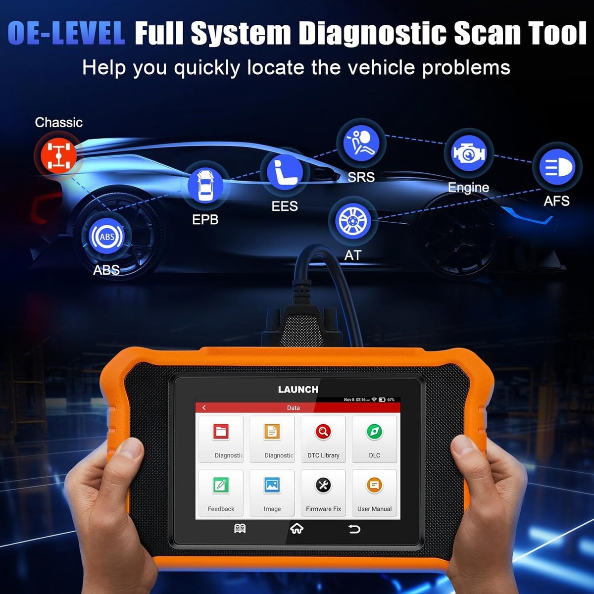 2026 LAUNCH X431 ELITE 2.0 For Kia Car OBD2 Scanner Diagnostic