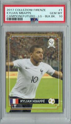 エムバペ　カード　PSA 10 PSA 10 Kylian Mbappe 2017 Campioni Futuro #1 Rookie Card