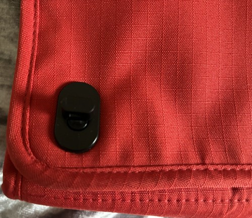 IKEA “SET” Red Messenger Bag Laptop Bag Discontinued Unused In Ex Con - Photo 3/13