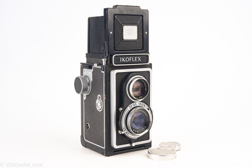 Zeiss Ikon Ikoflex 1A 854/16 120 TLR Film Camera with Novar 75mm f/3.5 Lens V29