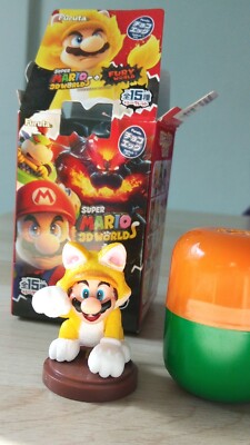 Super Mario 3D World Mario chat Figure Choco Egg Furuta