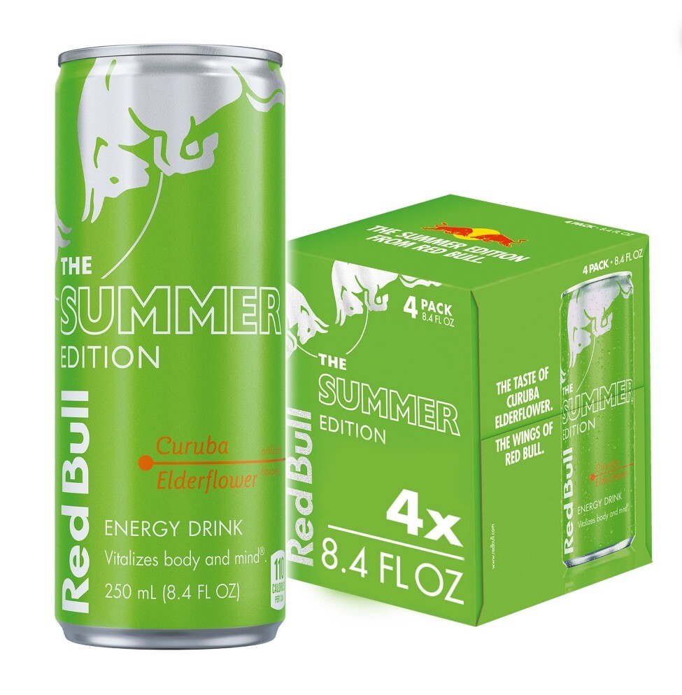 2024 Red Bull SUMMER edition Curuba Elderflower (4 x 8.4oz