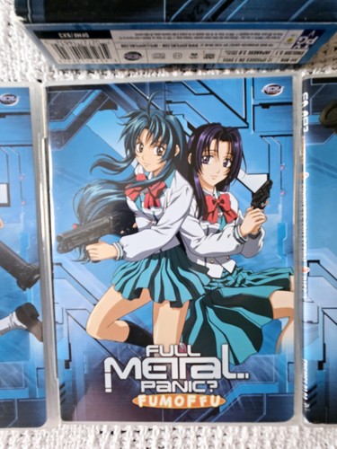 Full Metal Panic FUMOFFU Complete Collection Eps 1-12 Box Set 3-DVD Anime ADV - Picture 4 of 11