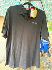 Indian Motorcycle Polo Shirt Men M Black NWT Authentic Clothing Classic Fit
