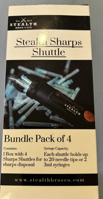 Stealth Bros & Co Sharps Shuttle Bundle Pack of 4 *NEW*
