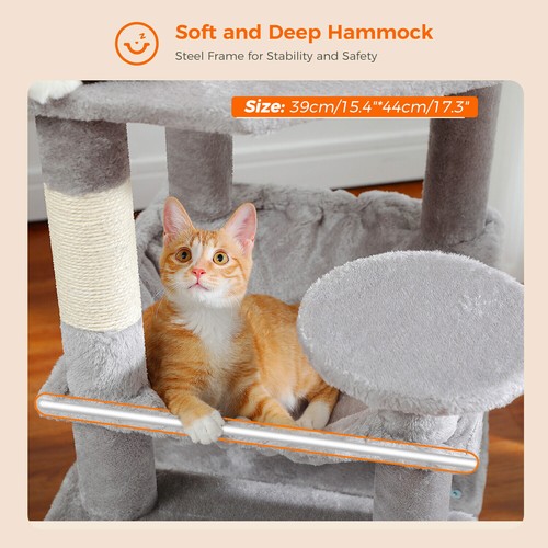 PAWZ Road rascador XXL gatos grandes pequeño estable sisal árbol trepador - Imagen 108 de 133